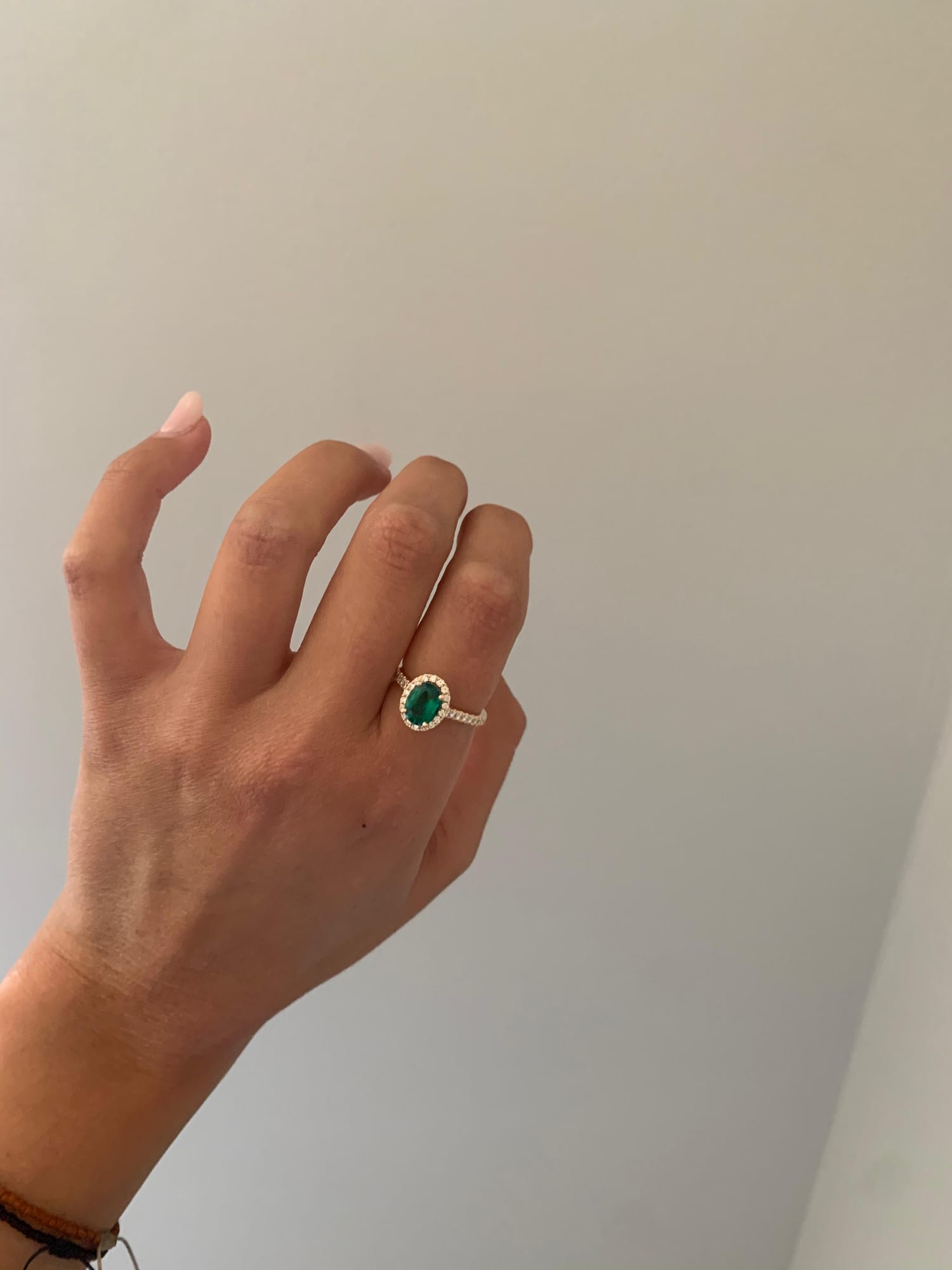 Green Gemstone Ring
