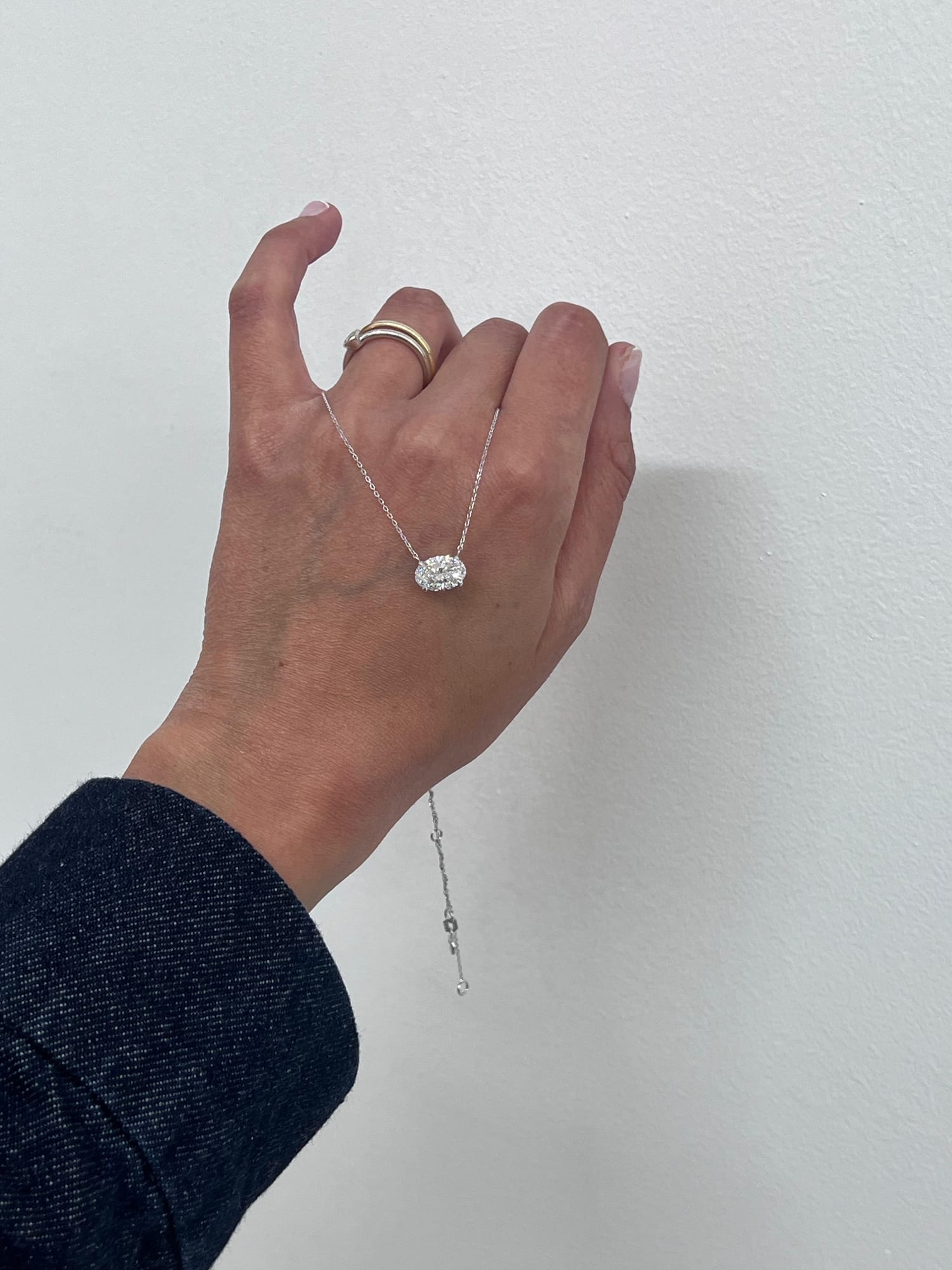 Teardrop Pendant Necklace