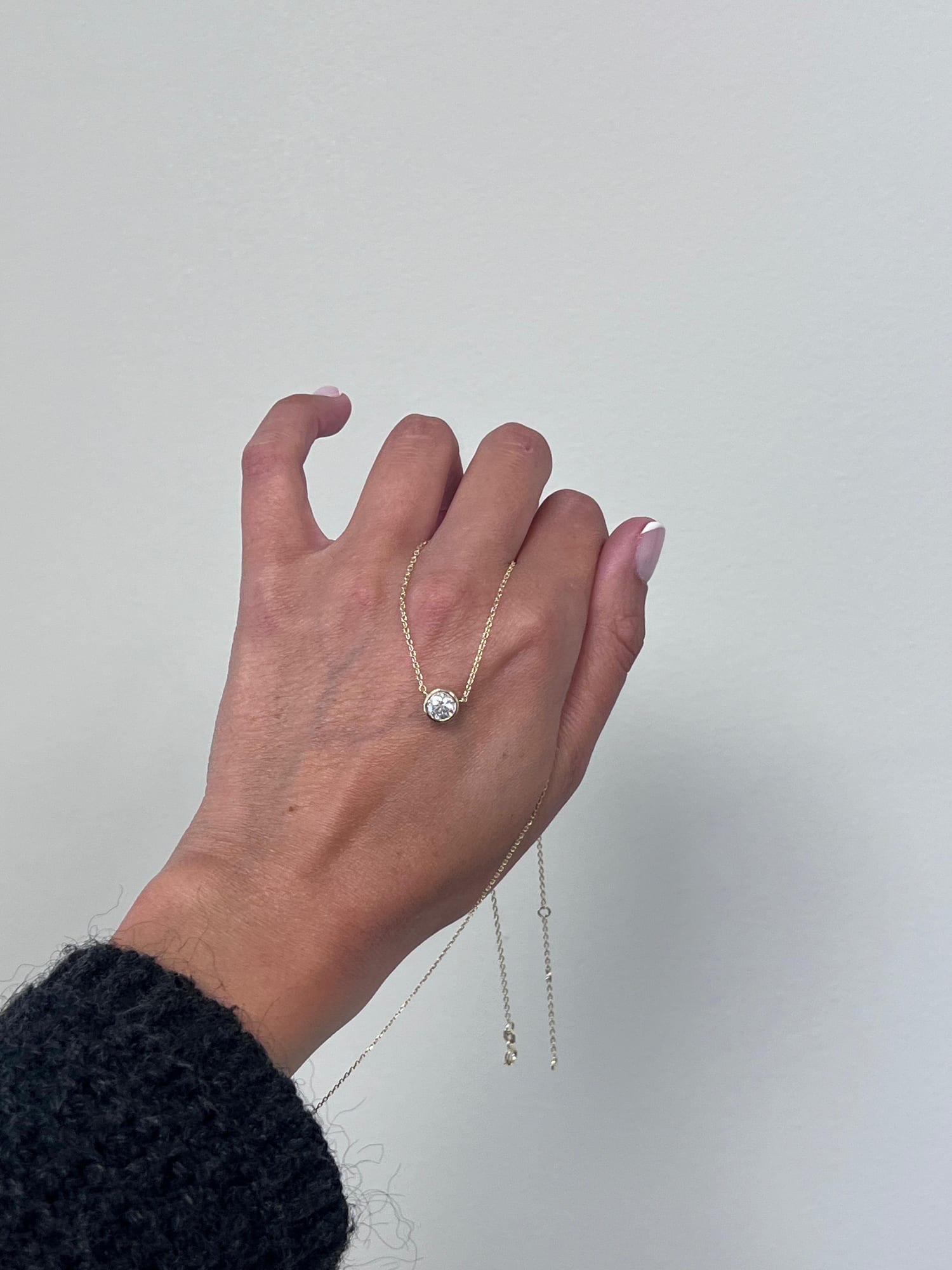 Teardrop Pendant Necklace